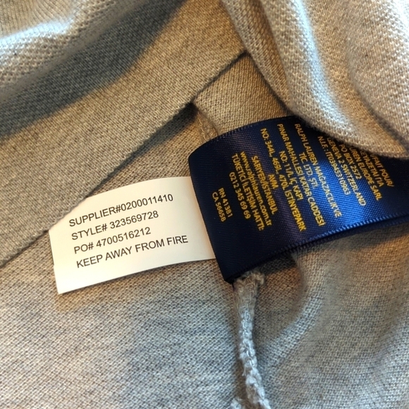 Polo Ralph Lauren Grey Boy's Medium size T-shirt. - Picture 9 of 9